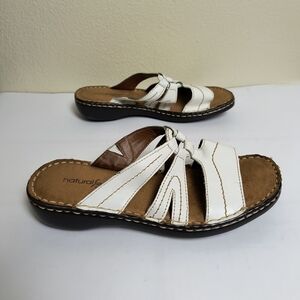 Natural Soul by Naturalizer Ceria 7.5M White Slide Sandal